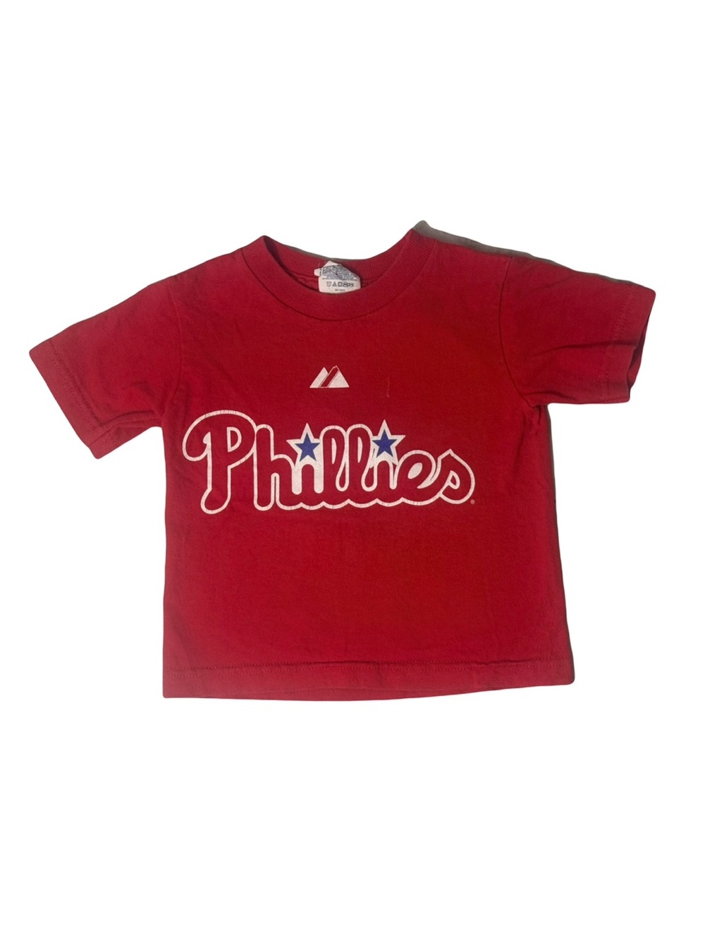Majestic Philadelphia Phillies Red Kids T-Shirt Ibanez #29